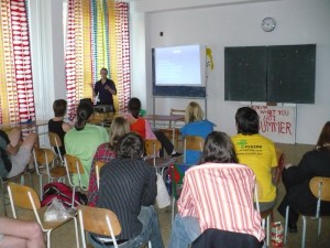 Typická přednáška na Odraze 2009